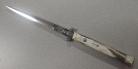 Frank Beltrame 11" Italian Stiletto Brazilian Horn Bayo Automatic Knife