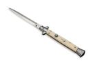 Frank Beltrame 11" Italian Stiletto Dagger Imitation Ivory Automatic Knife