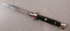 Frank Beltrame 9" Black Automatic Knife Polished Dagger