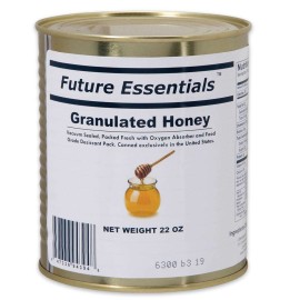 Future Essentials Granulated Honey Vacuum Sealed Can 22 Ounces