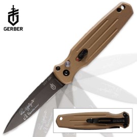 Gerber Mini Covert Automatic Knife Brown