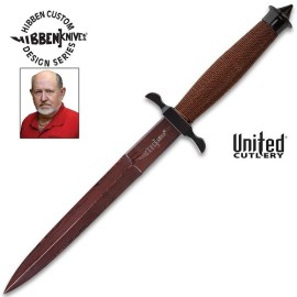 Gil Hibben HellFyre Shadow Knife Damascus Dagger