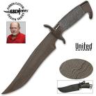 Gil Hibben Highlander Damascus Bowie Knife