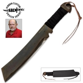 Gil Hibben IV Machete Knife Leather Sheath