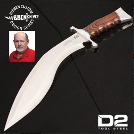 Gil Hibben Kukri Fighter Knife D2 Steel