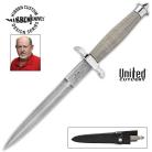 Gil Hibben Silver Shadow Knife Damascus Dagger