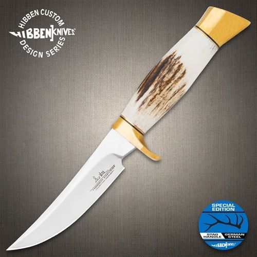 Gil Hibben Whitetail Skinner Knife and Sheath