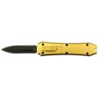 Gold OTF Out The Front Mini D/A Automatic Knife