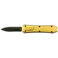 Gold OTF Out The Front Mini D/A Automatic Knife