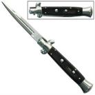 Switchblade Stiletto Automatic Knife, Black, 9.5 Inch