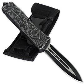 Grim Reaper D/A OTF Automatic Knife Two Tone Dagger