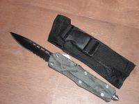 Guard Dog OTF D/A Automatic Knife Real Tree Camo Drop Point Serr