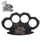 Guns Titties America Black Metal Steam Punk Paper Weight