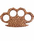 Hammer Holes Brass Knuckles Paperweight Copper 9 Ounce