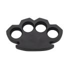 Heavy Black Metal 600 Grams Brass Knuckle Paperweight