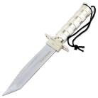 Hunt Down 12" Chrome Survival Knife Survival Kit Compass