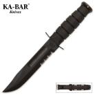 KA-BAR Black Classic Marine Survival Knife Serrated