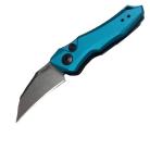 Kershaw Launch 10 Teal Automatic Knife Hawkbill Stonewashed