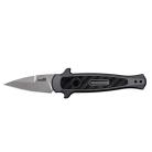 Kershaw Launch 12 Grey Carbon Fiber Automatic Knife Stonewashed Bayo