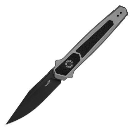 Kershaw Launch 17 Automatic Knife Gray G10 Aluminum (3.5" Black)