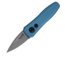 Kershaw Launch 4 Teal Automatic Knife Stone Wash