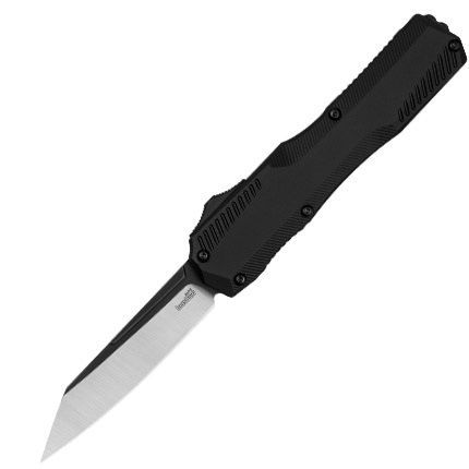 Kershaw Livewire D/A OTF Automatic Knife Black Aluminum (3.3" RTanto)