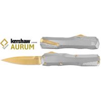 Kershaw Livewire D/A OTF Automatic Knife Raw 6061-T6 Aluminum (3.3" MagnaCut)