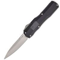 Kershaw Livewire USA Flag Black D/A OTF Automatic Knife Spear Point Stonewash