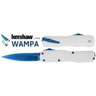Kershaw Livewire Wampa D/A OTF Automatic Knife White Aluminum (3.3" Blue)