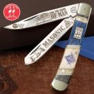 Kissing Crane 2020 Masonic Trapper Folding Knife