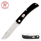 Kissing Crane Pocket Farmer Black Folding Knife