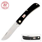 Kissing Crane Pocket Farmer Black Folding Knife