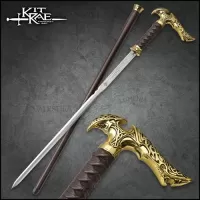 Kit Rae Axios Gold Forged Sword Cane