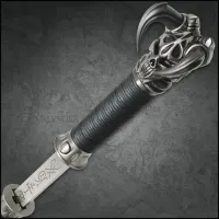 Kit Rae Cane Kit Rae Satin Vorthelok Elegantly Forged Sword Cane