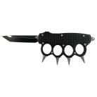 Knuckle OTF Trench Knife Spiked D/A Automatic G-10 Tanto
