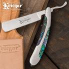 Kriegar Abalone Inlay Folding Razor Knife