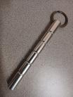Kubotan Self Defense Keychain Silver