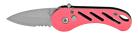 Ladies 5" Peanut Automatic Knife Pink