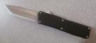 Lightning Black D/A OTF Automatic Knife Polished Tanto