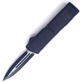 Lightning Model 2 Black D/A OTF Automatic Knife Two Tone Dagger