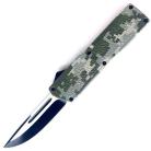 Lightning Model 2 Camo D/A OTF Automatic Knife Two Tone Drop Point