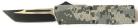 Lightning Model 2 Digital Camo D/A OTF Automatic Knife Two Tone Tanto