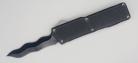 Lightning Supreme Black D/A OTF Automatic Knife Kriss Point Black Blade