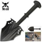 M48 Tactical Shovel Bug Out Entrenchment Tool Axe Knife