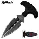 MTech Ballistic Series Stonewash Push Dagger