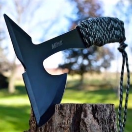 MTech USA 9" Throwing Axe Black Hatchet Full Tang