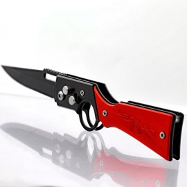 Machine Gun Automatic Knife Red