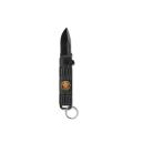 Marines Keychain Automatic Knife Lighter Side Opening Black