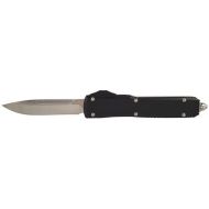 Mega Tarantula Black D/A OTF Automatic Knife Satin (3.5" Drop Point)
