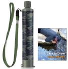 Membrane Solutions Camo Personal Water Filter Straw 1500 Liters